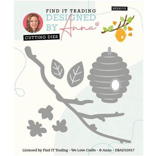 Designed by Anna - Die Bee Hive - DBAD10017