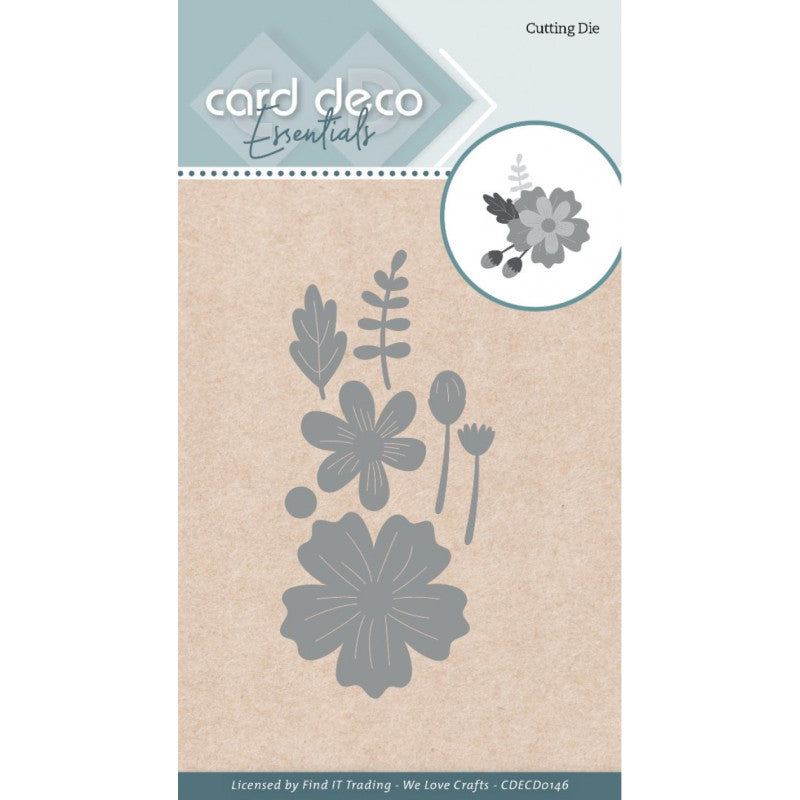 Card Deco Essentials - Die Structure Flower - CDECD0146