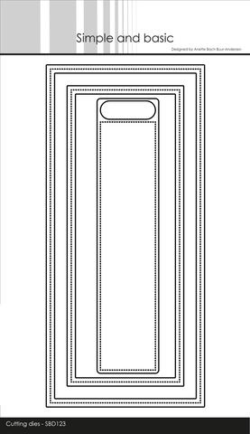 Simple and Basic - Die Slim Card Frames - SBD123