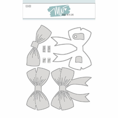 Made With Love - Die Large Bow - 63430