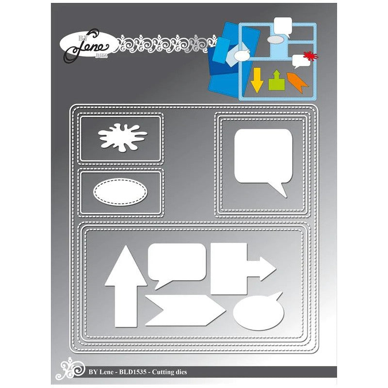 By Lene - Die Square Frame - BLD1535