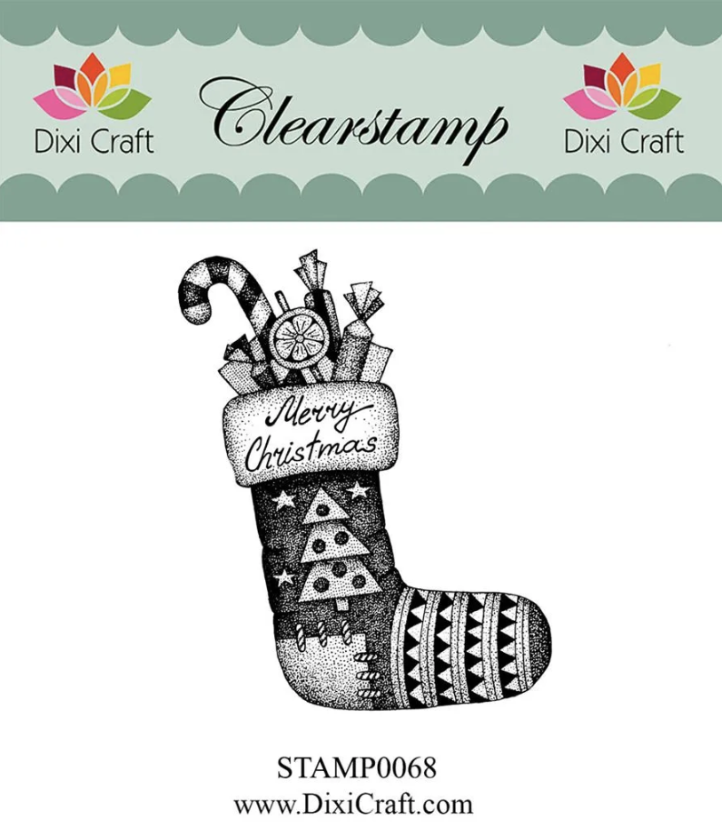 Dixi Craft - Stempel Christmas Stocking - STAMP0068