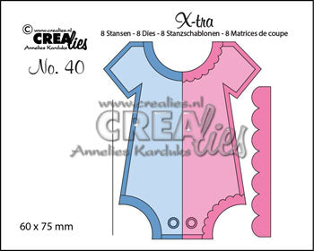 Crealies - Die Onesie - CLXtra40