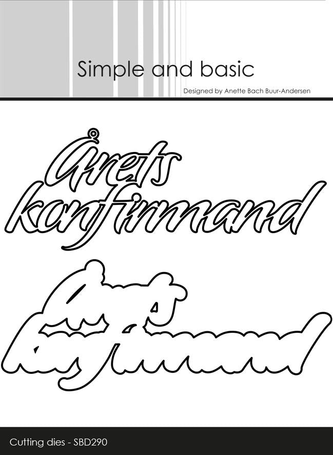 Simple and Basic - Die Årets Konfirmand - SBD290