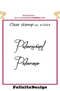 Felicita Design - Stempel Pebersvend - 67228