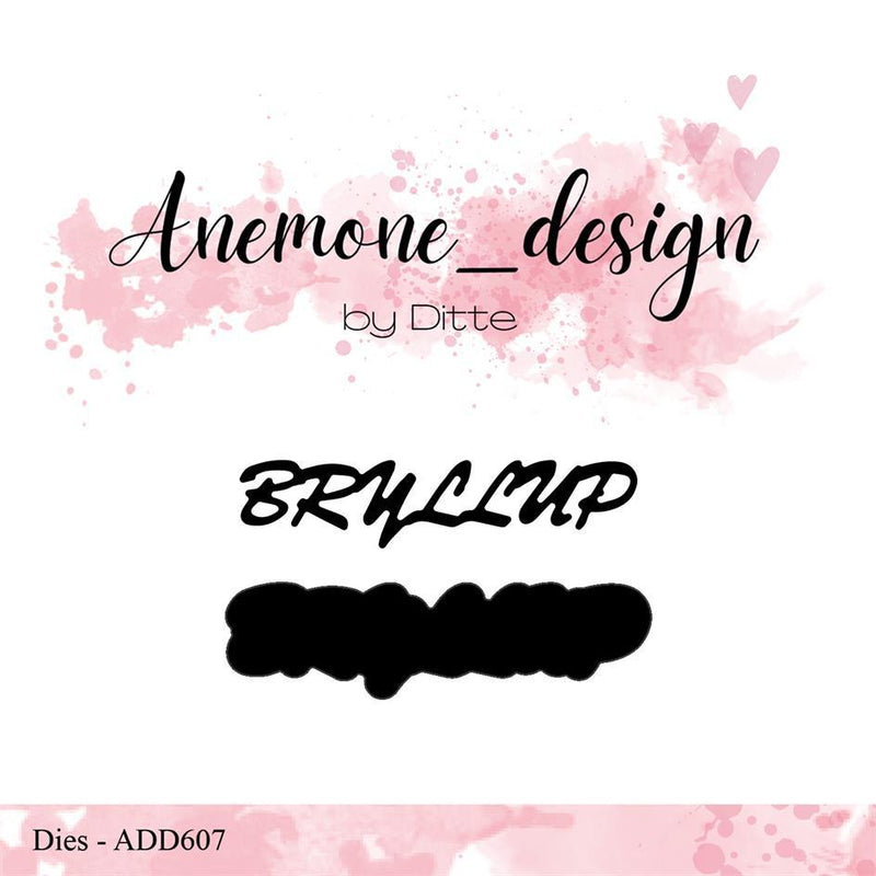 Anemone Design - Die Bryllup - ADD607