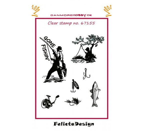 Felicita Design - Stempel Gone Fishing - 67155