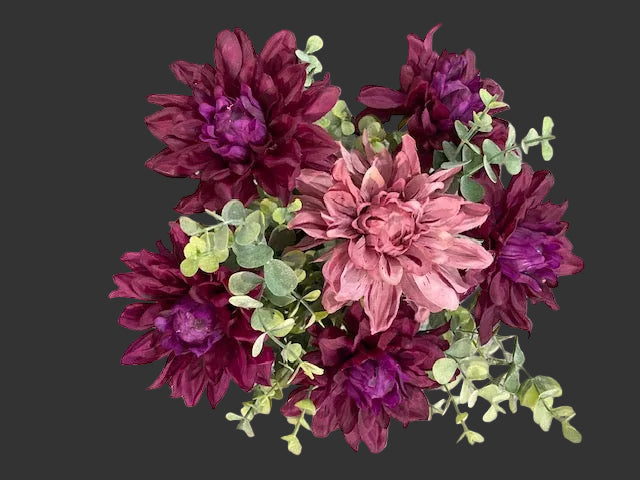 Buket med Chrysantimum Højde Ca. 40 cm