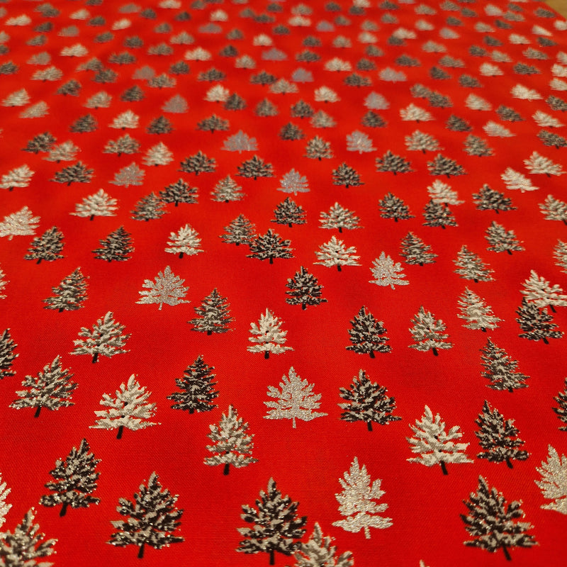 Robert Kaufman - Patchworkstof Holiday Charms Scarlet - 21620-93