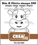 Crealies - Stempel Ko - CLBP249