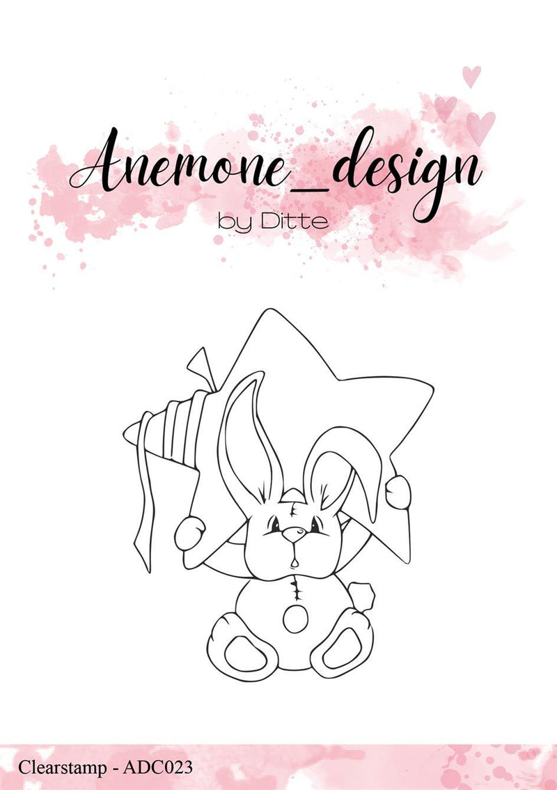 Anemone Design - Stempel Star Rabbit - ADC023