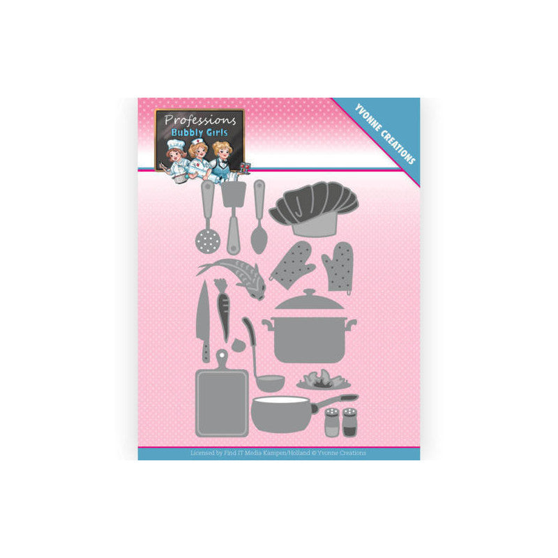 Yvonne Creations - Die Kitchen Staff - YCD10236