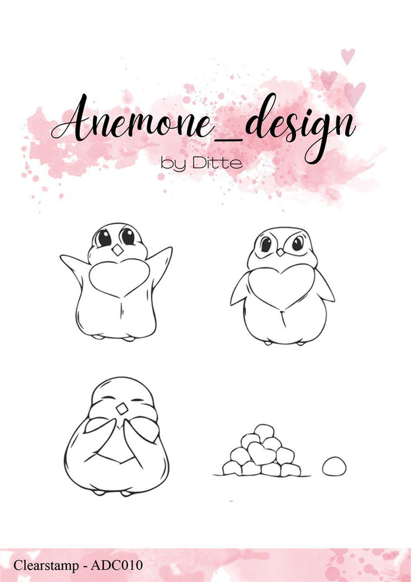 Anemone Design - Stempel Penguins - ADC010