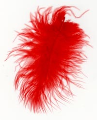 Danmore - Fjer 5 G. - Rød