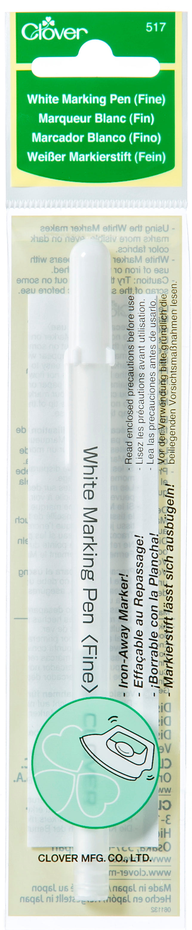 Clover - Markeringspen - Hvid