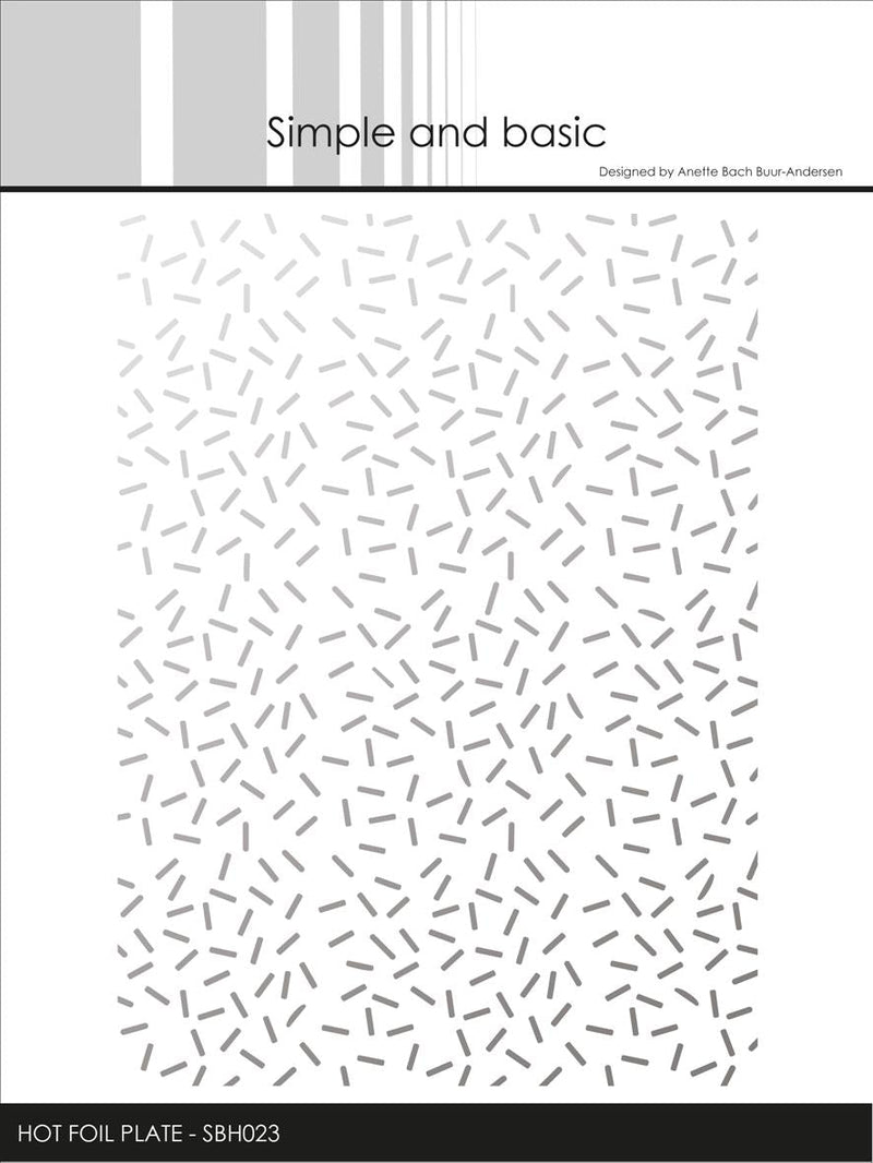 Simple and Basic Hot Foil SBH023