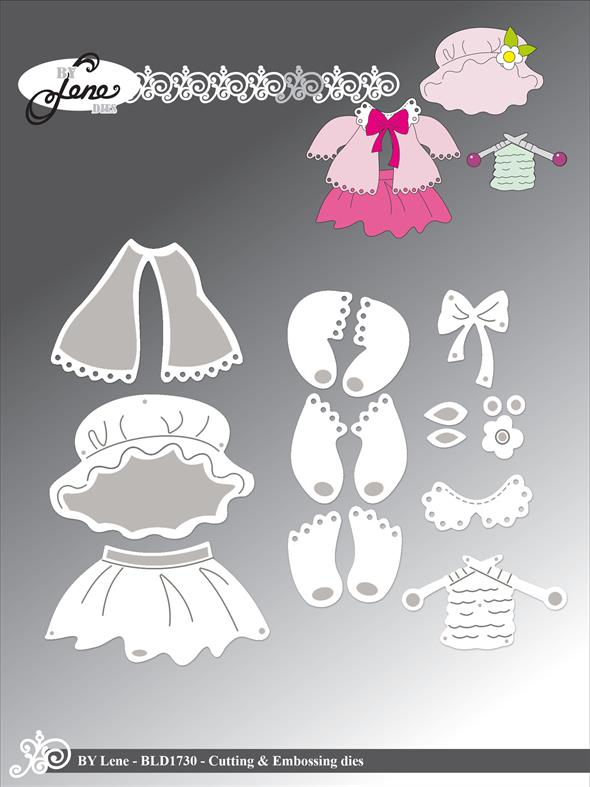 By Lene - Die Accessories for BLD1727 #3 - BLD1730