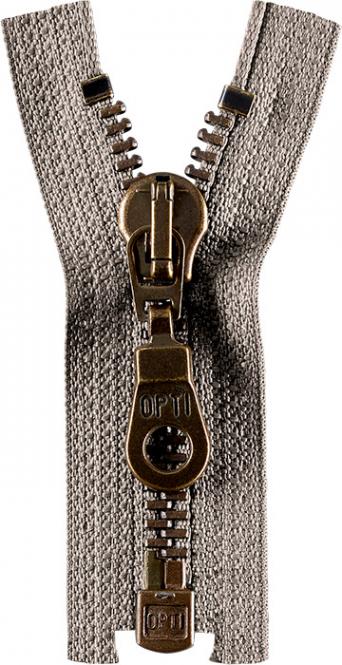 Opti - Lynlås 55 Cm. Delbar Antik - 0004