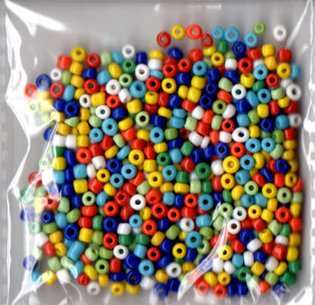 Danmore - Glasperler 2,5 Mm. - Assorterede Farver