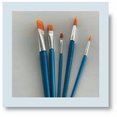 Danmore - Penselsæt - 5 Dele