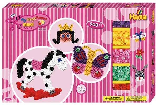 Hama - Gaveæske Maxi Gigant Pink - 8713