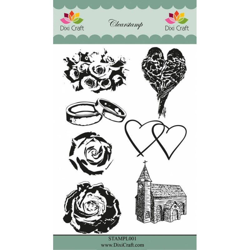 Dixi Craft - Wedding - STAMPL001