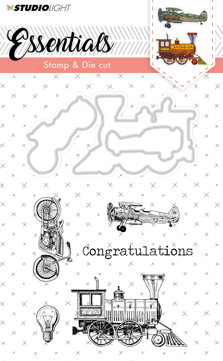 Studio Light - Stempel Congratulations - BASICSDC14