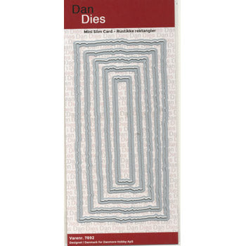Dan Dies - Die Mini Slim Card Rustik - 7892