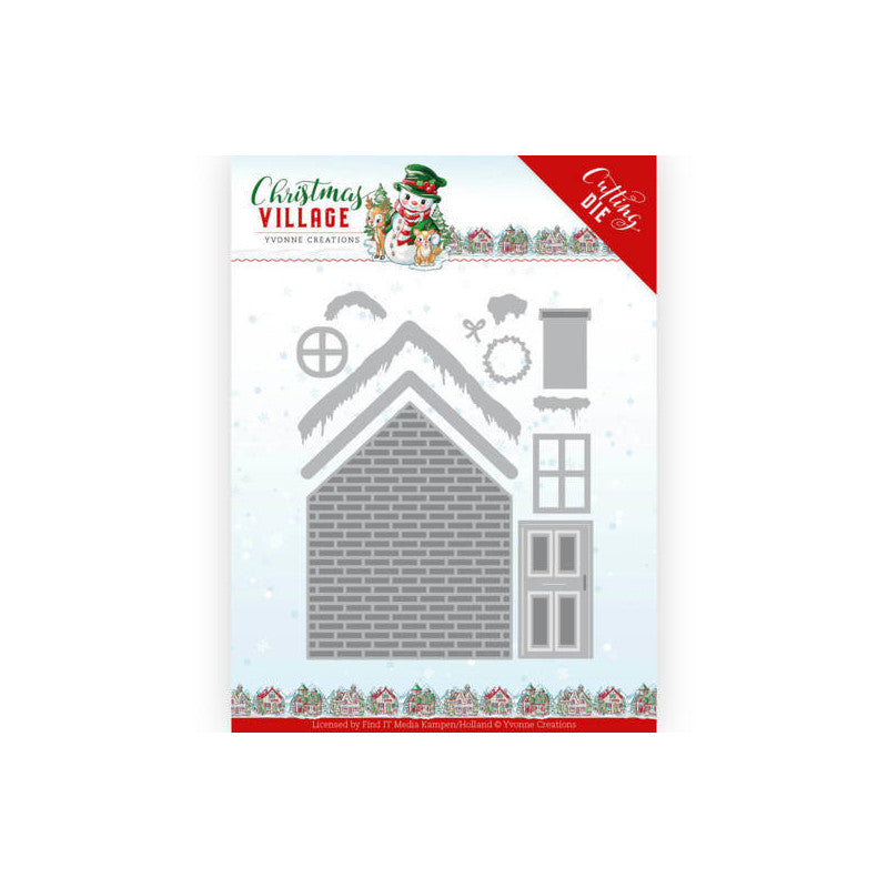 Yvonne Creations - Die Build Up House - YCD10209