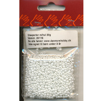Danmore - Glasperler 2,5 Mm. - Perlemor