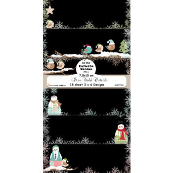Felicita Design - Pyntepapir 7,5 x 15 Cm. - It Is Cold Outside
