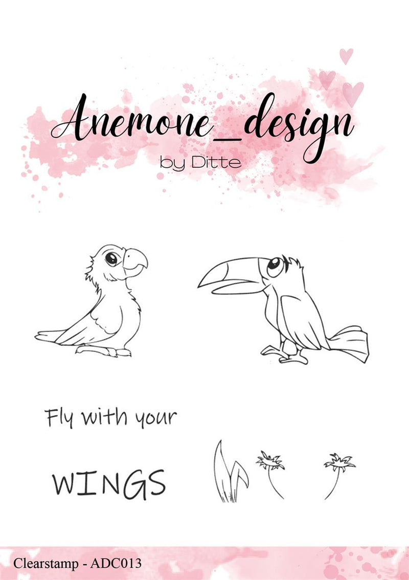 Anemone Design - Stempel Parrot - ADC013