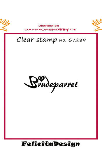 Felicita Design - Stempel Brudeparret - 67289