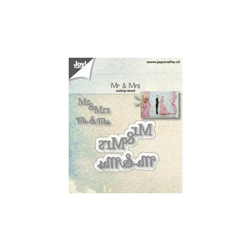 Joy Crafts - Die Mr & Mrs - 6002/1265