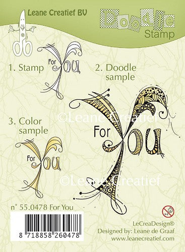 Leane Design - Stempel For You - 55.0478
