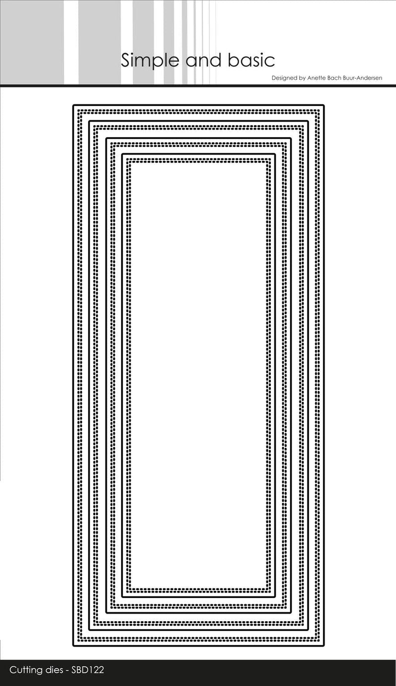 Simple and Basic - Die Base Slimcard - SBD122