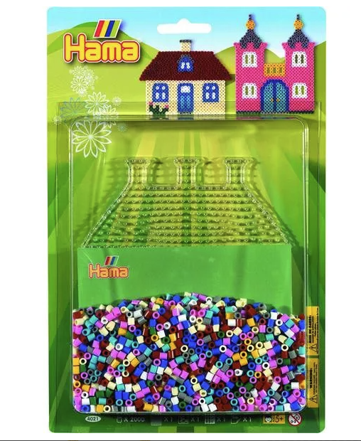 Hama - Perlesæt Hus - 4021
