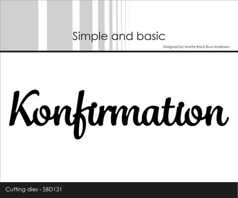 Simple and Basic - Die Konfirmation - SBD131