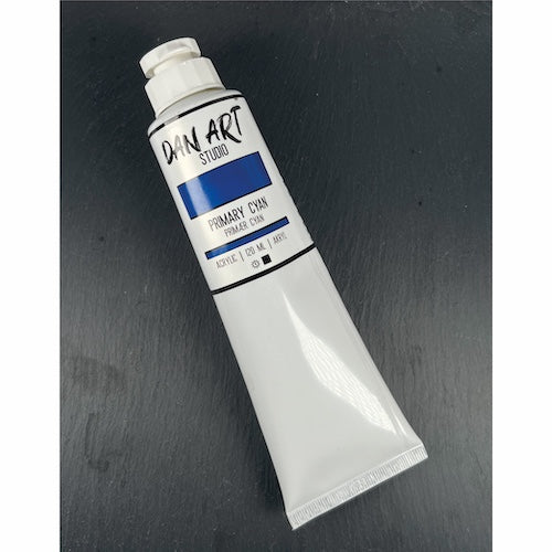 Dan Art - Akrylmaling 120 Ml. - Primary Cyan