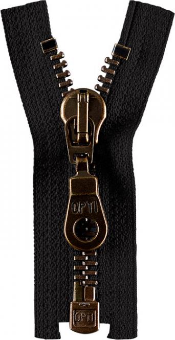 Opti - Lynlås 65 Cm. Delbar Antik - 0000