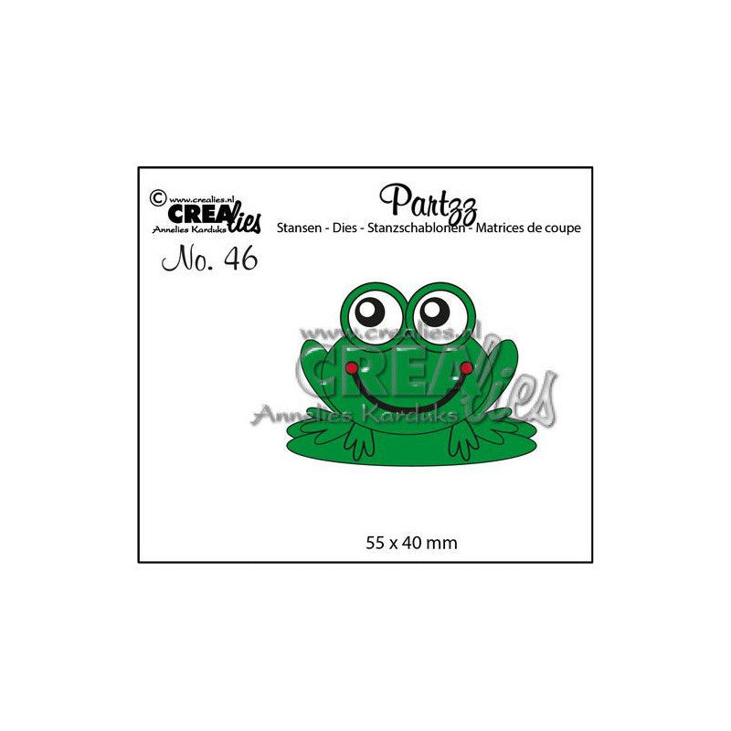 Crealies - Die Frog - CLPartz46