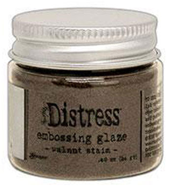 Ranger - Distress Embossing Glaze - Walnut Stain