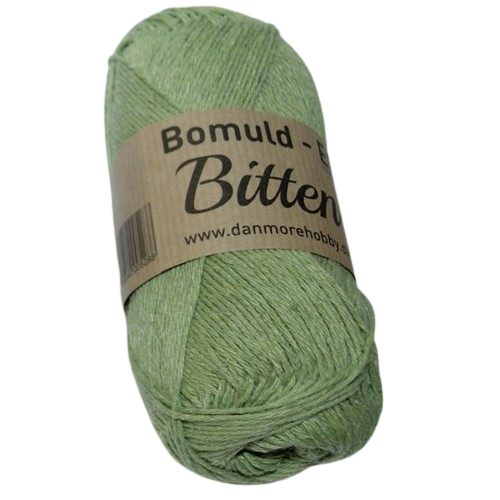 Bitten - Garn Bomuld - Lime
