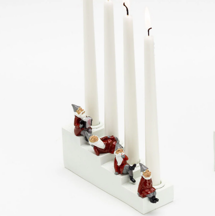 Harvesttime - Lysestage Med Fire Nisser - 1132