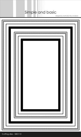 Simple and Basic - Die Telegramme W/Inlay - SBD113