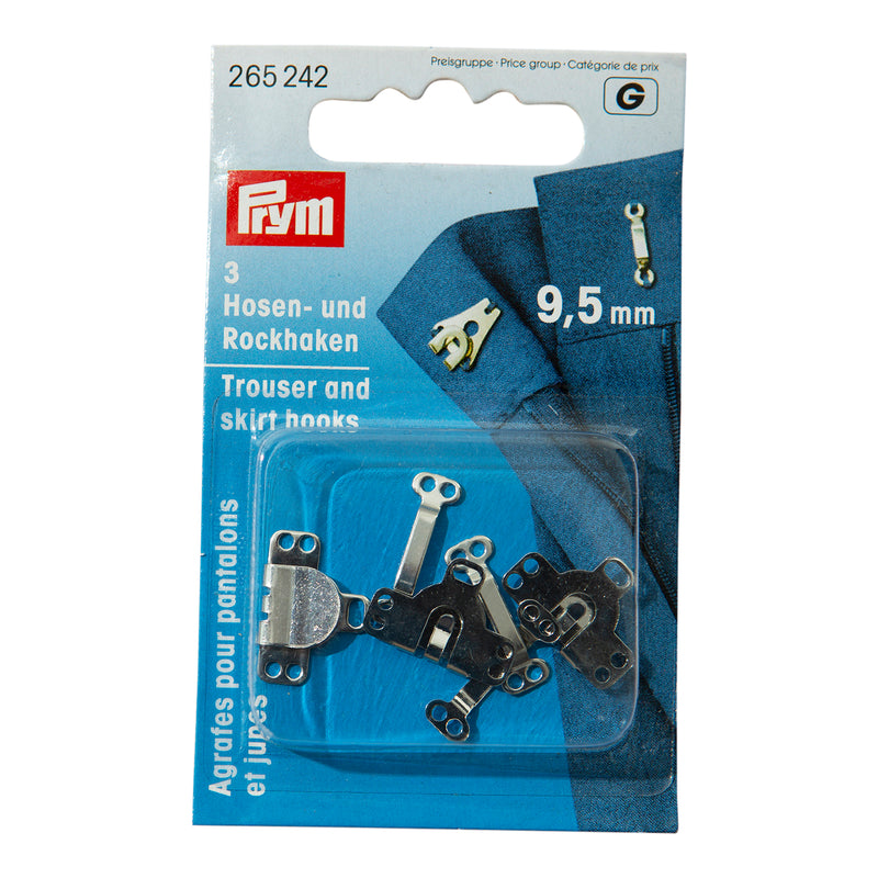 Prym - Hægter og Maller Sølv - 9-5 Mm.