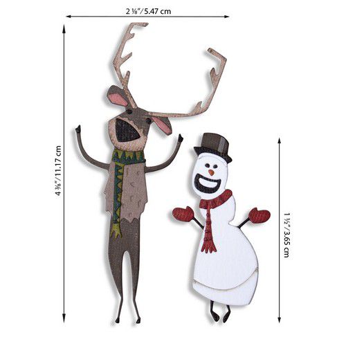 Sizzix - Die Papercut Christmas #2 - 664753