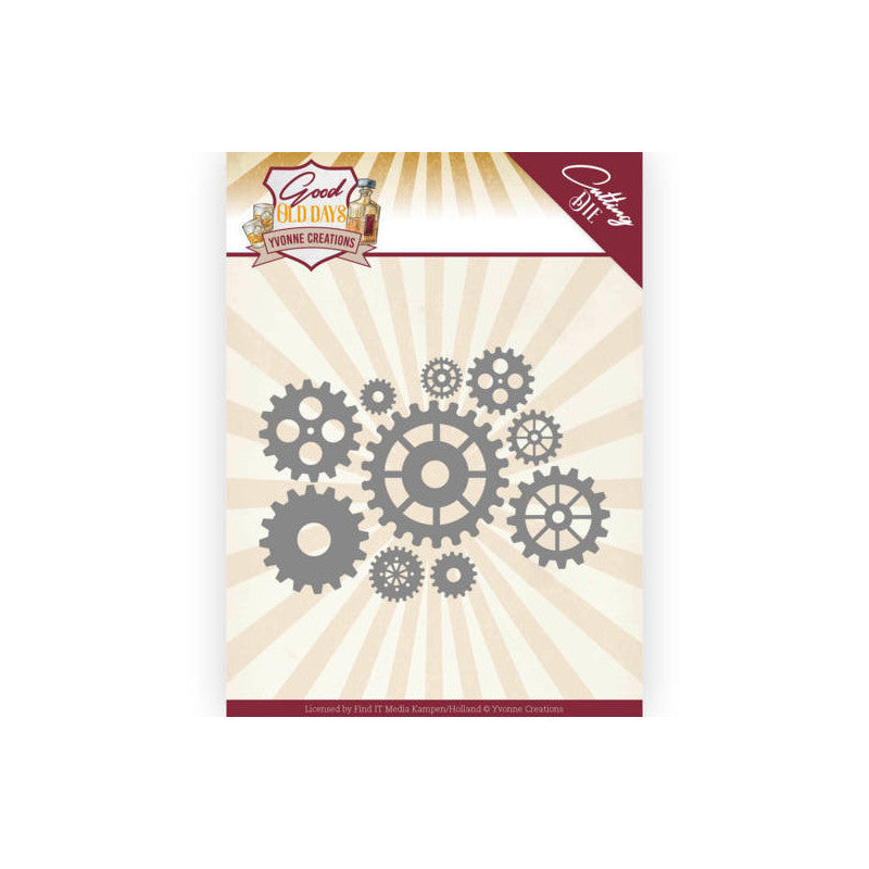 Yvonne Creations - Die Paddle Wheels - YCD10222