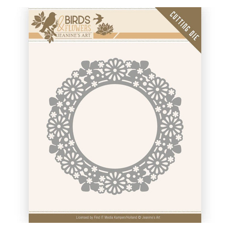 Jeanines Art - Die Flower Circle - JAD10059