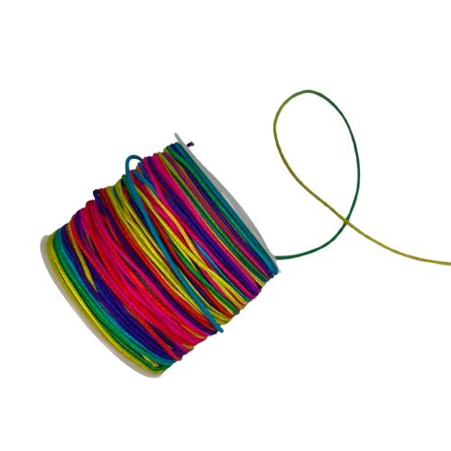 Danmore - Elastiksnøre Multifarvet - 25M.